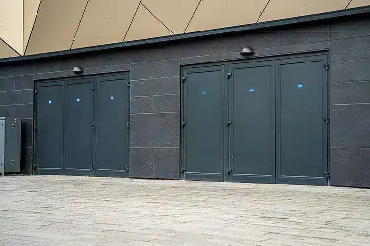 Industrial & commercial steel door installation