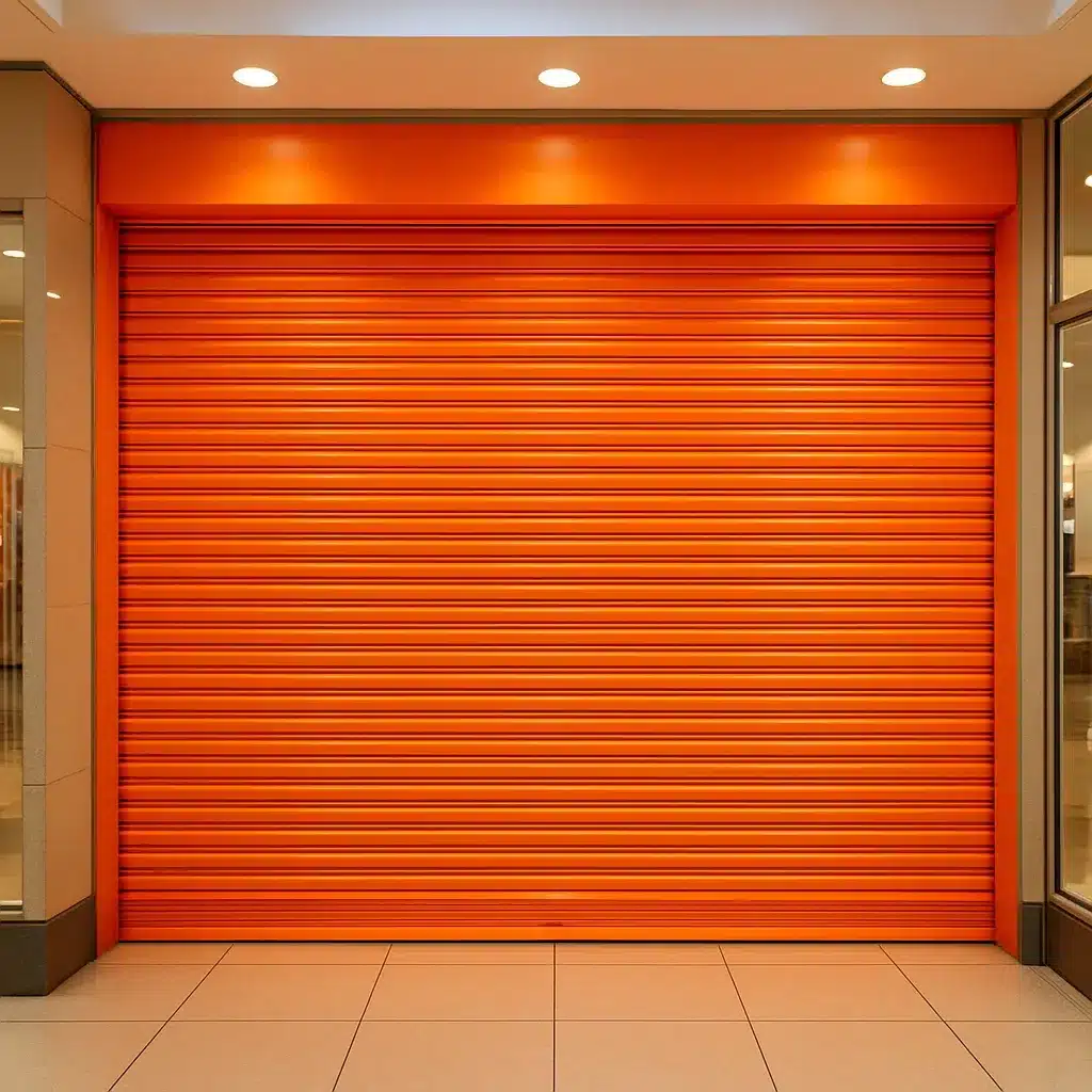 Warwick Roller Shutters in Shopping Centre